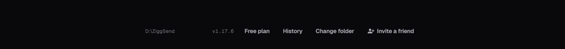 Click the plan label in the footer